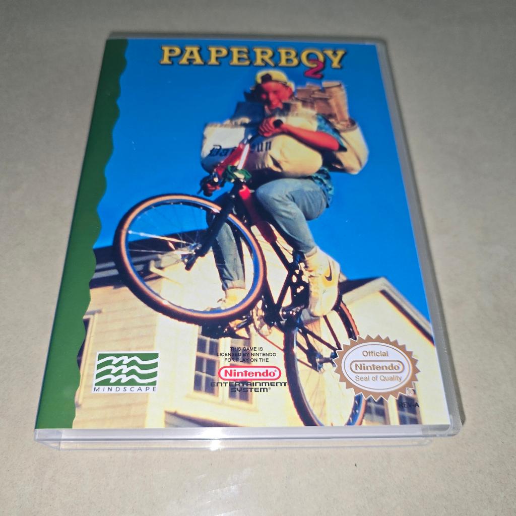 Paperboy 2 NES Game Case, Avontuur en Actie, Verzenden, 1 speler, Zo goed als nieuw
