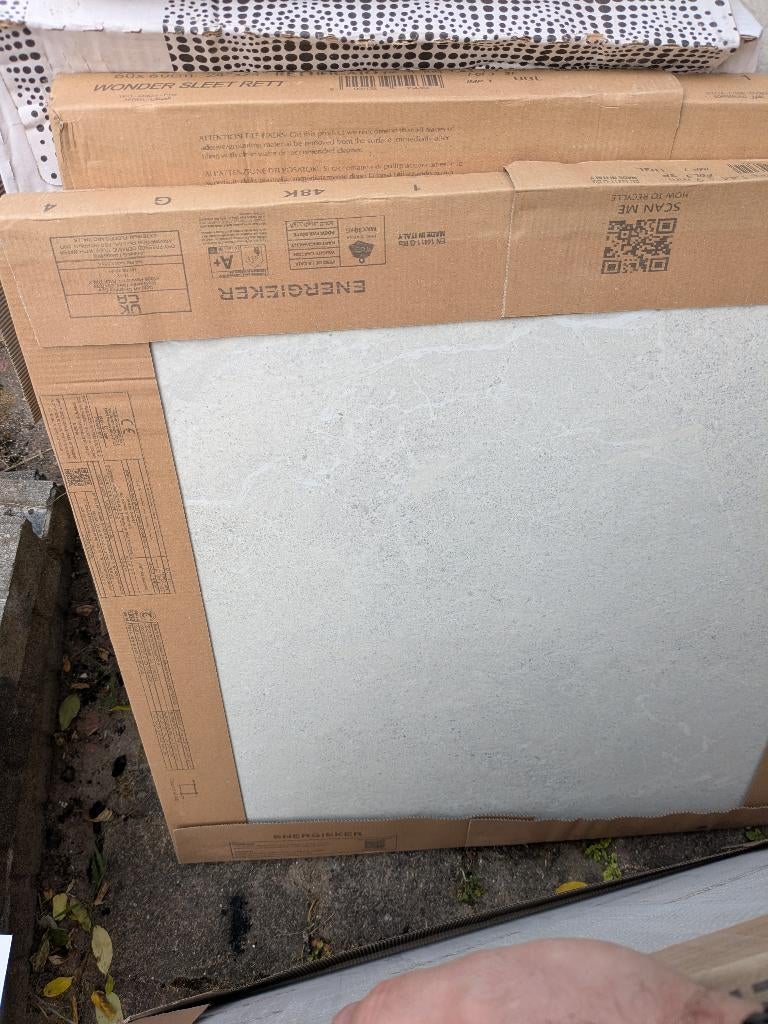 Badkamer tegels, Ophalen, 60 cm of meer, Nieuw, Minder dan 5 m²