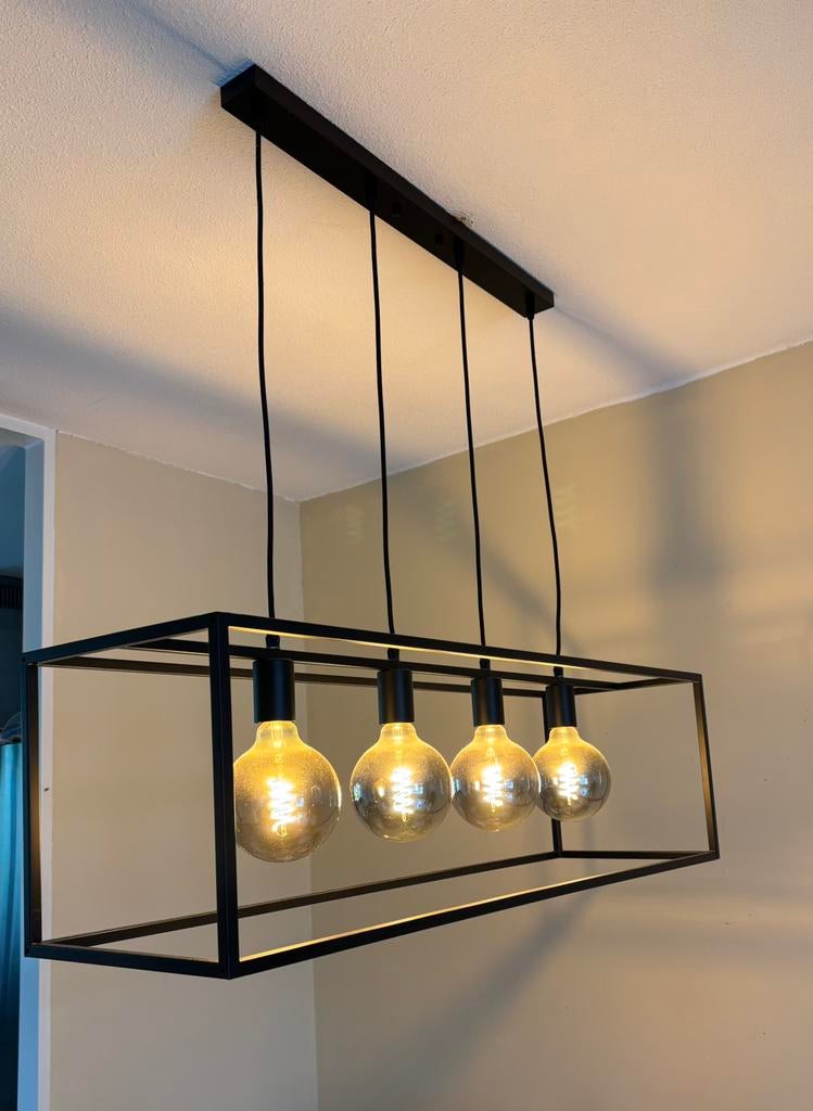 Hanglamp, Huis en Inrichting, Lampen | Hanglampen, Ophalen, Zo goed als nieuw, 75 cm of meer