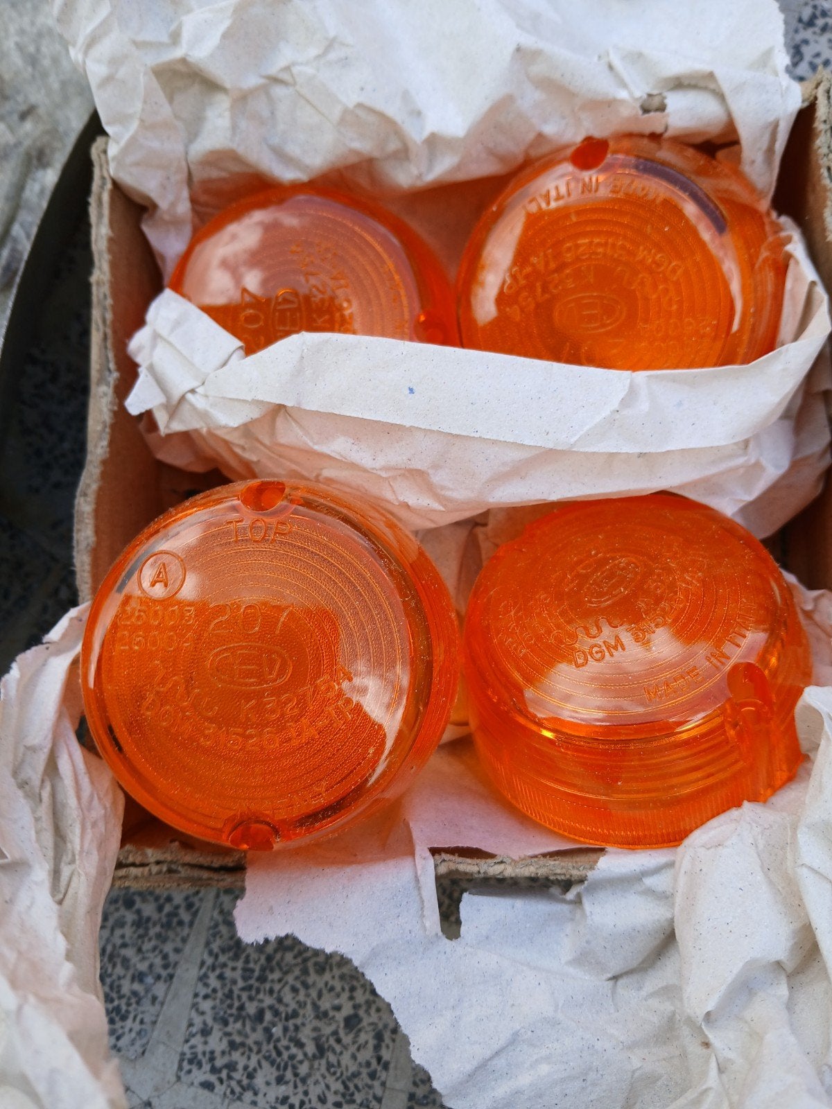 Knipper licht kapjes NOS, Fietsen en Brommers, Brommeronderdelen | Zundapp, Ophalen of Verzenden, Nieuw, Overige typen