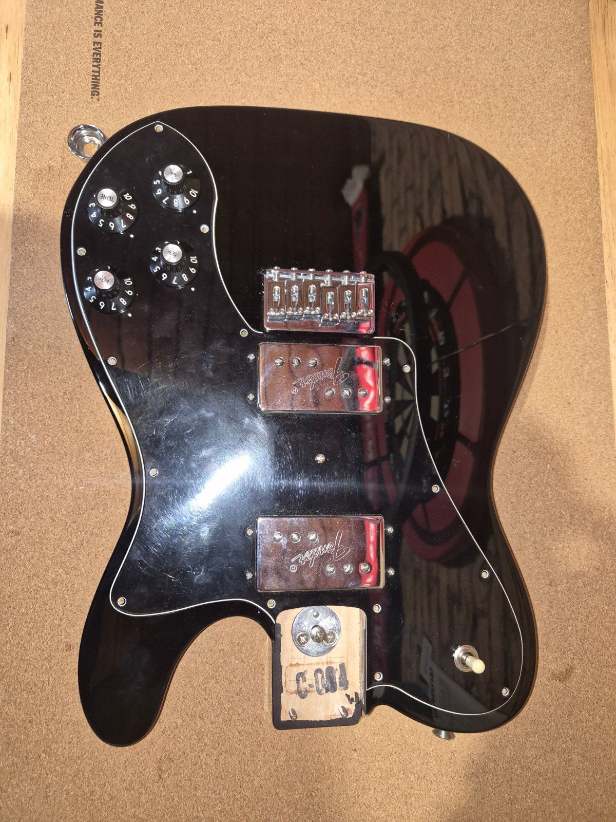 Fender Telecaster Deluxe 72' loaded body, Muziek en Instrumenten, Instrumenten | Onderdelen, Verzenden, Gebruikt