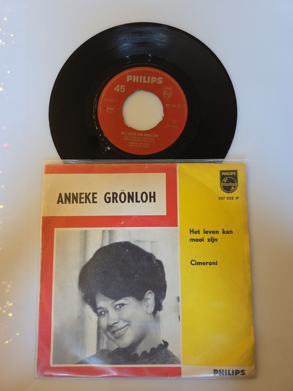 Anneke Grönloh - Het leven kan mooi zijn, Ophalen of Verzenden, Gebruikt, 7 inch, Nederlandstalig