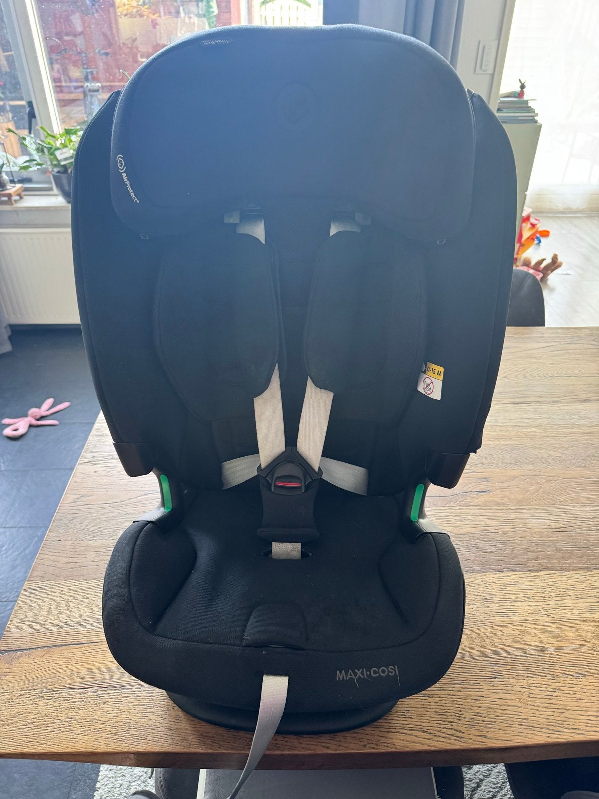 Maxi-Cosi Titan Pro i-Size Autostoel - Zwart, Ophalen, Verstelbare rugleuning, Zo goed als nieuw, 9 t/m 36 kg