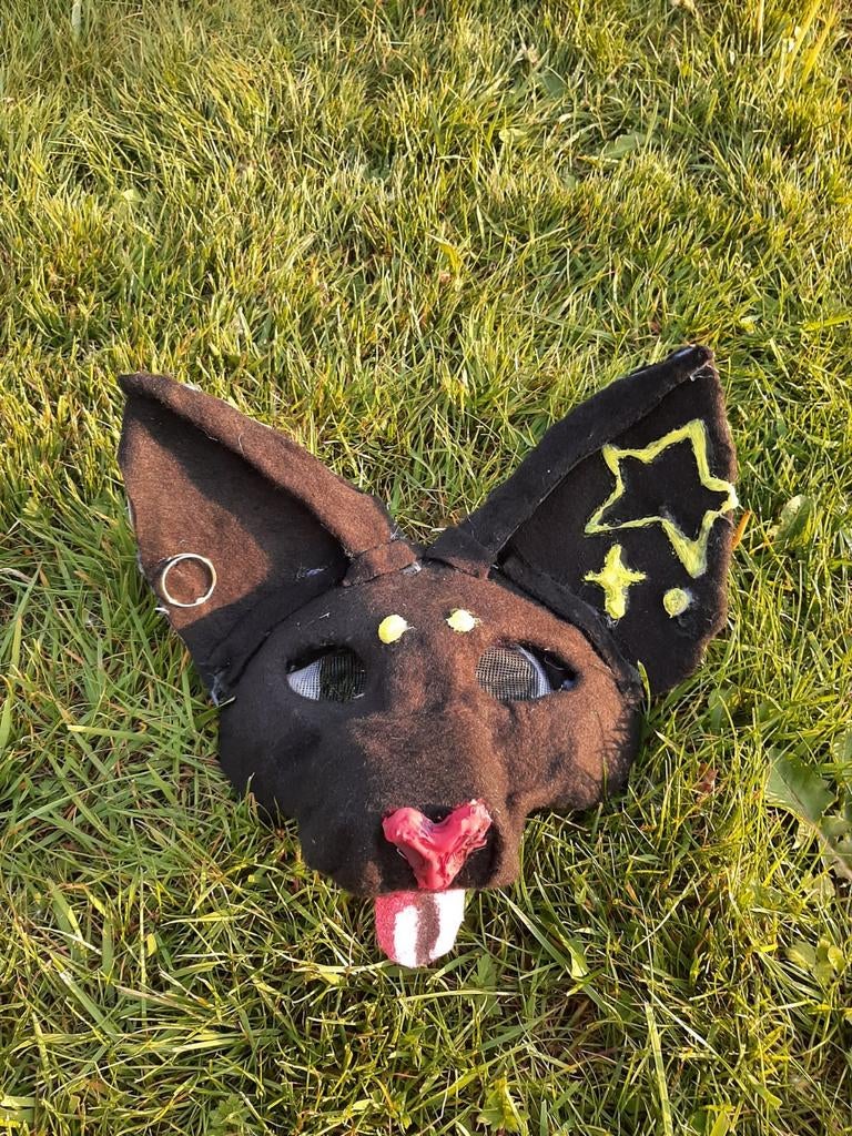 Therian/otherpaw masker, Ophalen of Verzenden, Zo goed als nieuw, Accessoires