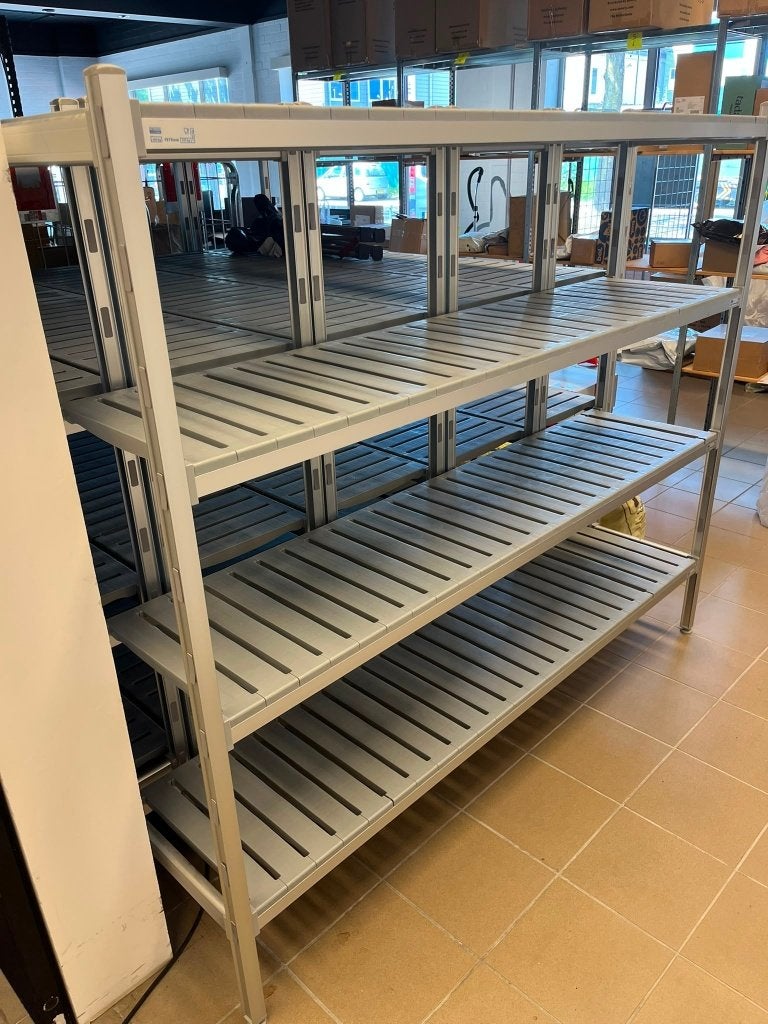 Hygienische stellingkast horeca, Ophalen, Gebruikt