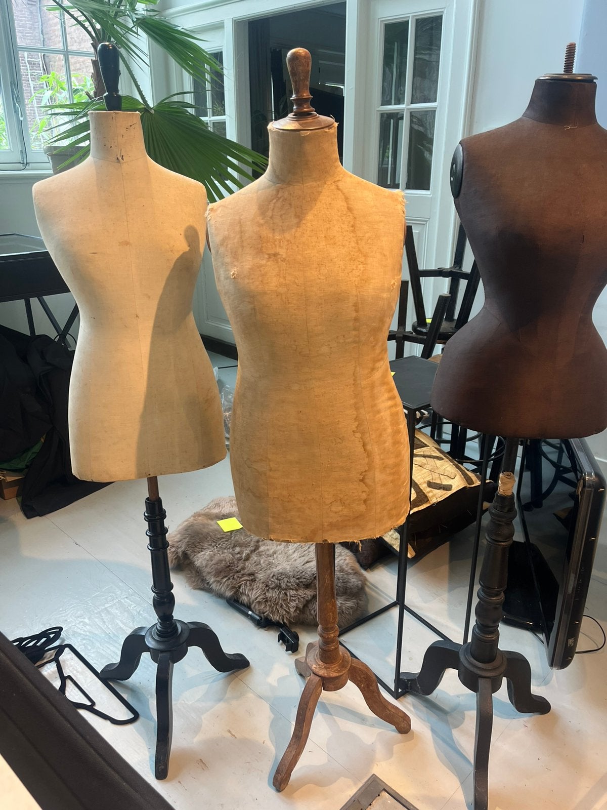 antique mannequins, Hobby en Vrije tijd, Naaien en Fournituren, Ophalen, Zo goed als nieuw