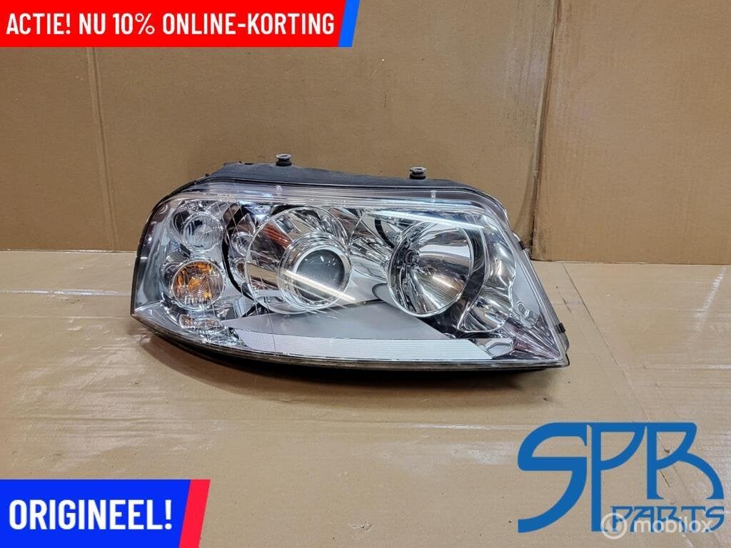 VW SHARAN 7M FACELIFT XENON KOPLAMP RECHTS COMPLEET ORG ZGAN, Gebruikt, VOLKSWAGEN, Volkswagen, Ophalen of Verzenden