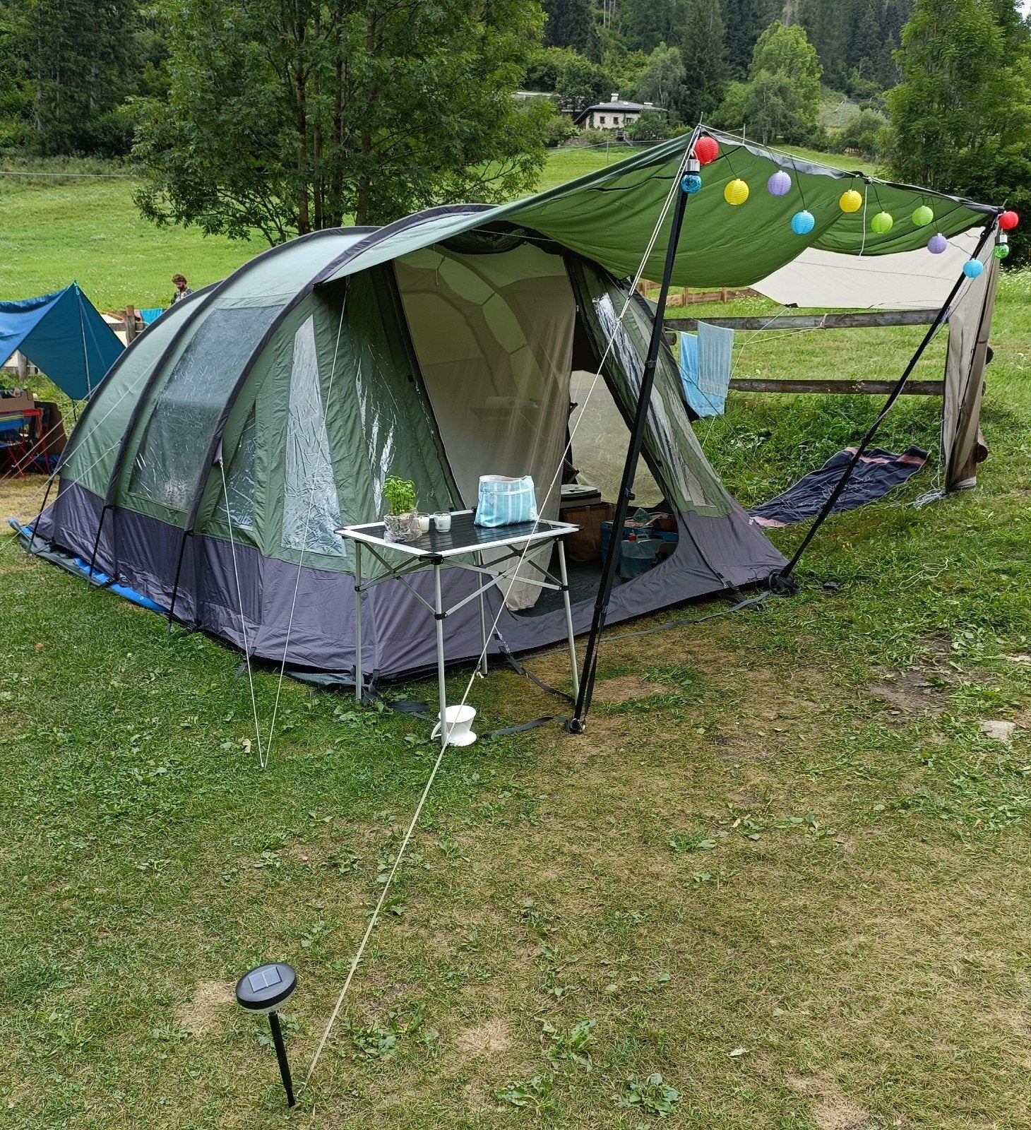 Tunneltent Wildebeast Dangare 4, Ophalen, Gebruikt, Tot en met 4