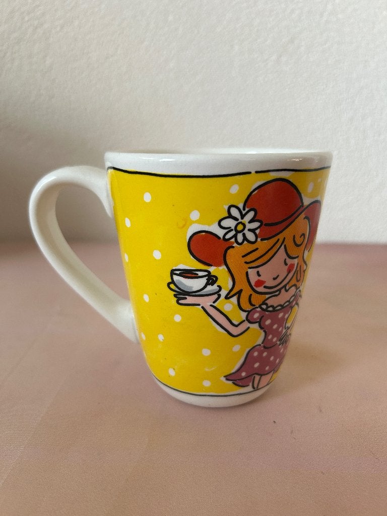Blond Amsterdam beker A cup of Blond geel cup of sunshine, Blond Amsterdam B.V., Info@blond-amsterdam.nl, Ophalen of Verzenden