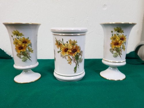 kaststel met bloemen, Ophalen of Verzenden