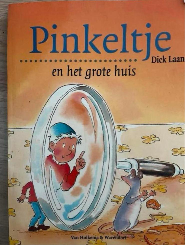 Pinkeltje en het grote huis - Dick Laan (Kinderboek), Ophalen of Verzenden, Gelezen