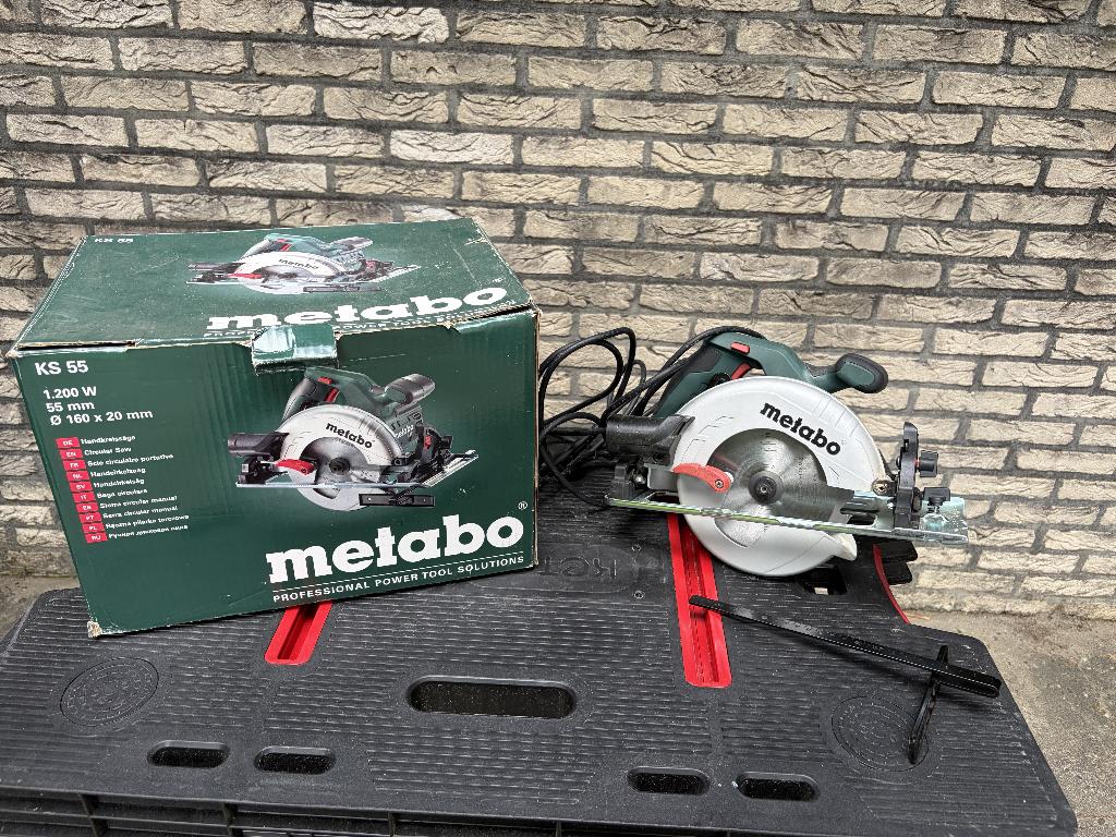 Cirkelzaag Metabo KS55, Ophalen, Gebruikt, Cirkelzaag, 30 tot 70 mm