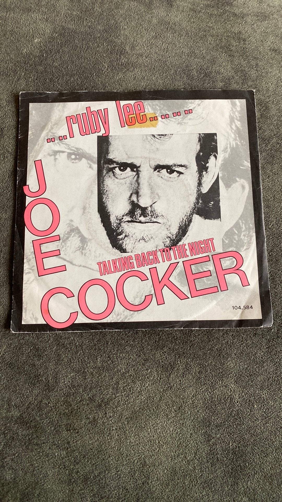 Vinyl single Joe Cocker - Ruby Lee, Cd's en Dvd's, Vinyl Singles, Ophalen of Verzenden, Zo goed als nieuw, Pop