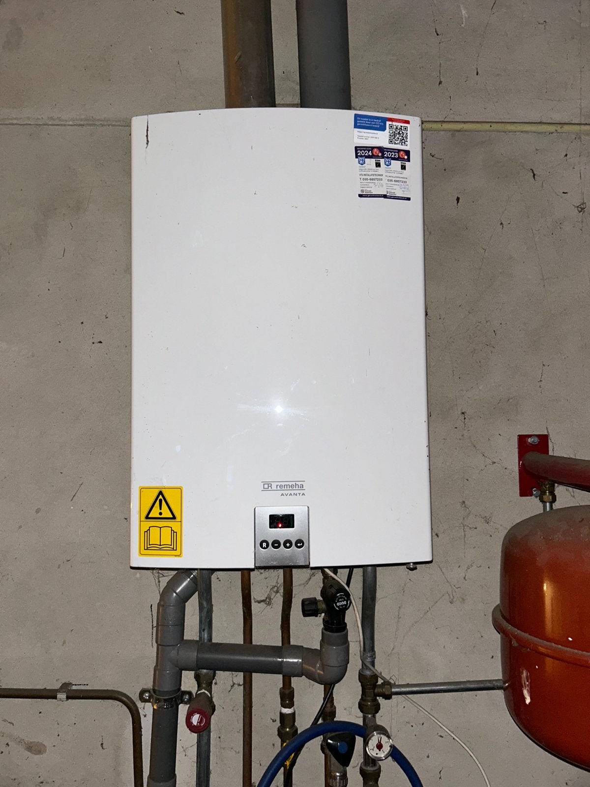 Remeha Avanta 28c CV-ketel 2020 - Goed onderhouden, Doe-het-zelf en Verbouw, Verwarming en Radiatoren, Ophalen, Gebruikt, Hoog rendement (Hr)
