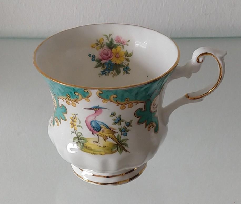 vtg theekopje los, , Queens Rosina China,  volgnr 73, Antiek en Kunst, Ophalen of Verzenden