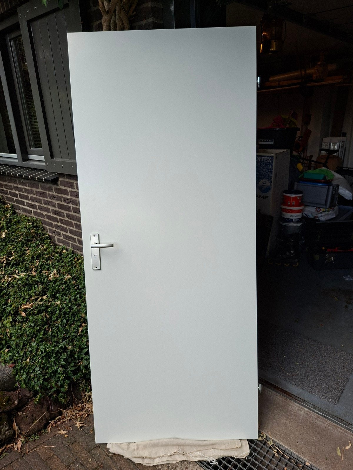2 Theuma binnendeuren (badkamer + regulier) €50 per stuk, Doe-het-zelf en Verbouw, Ophalen, 80 tot 100 cm, Binnendeur, Zo goed als nieuw