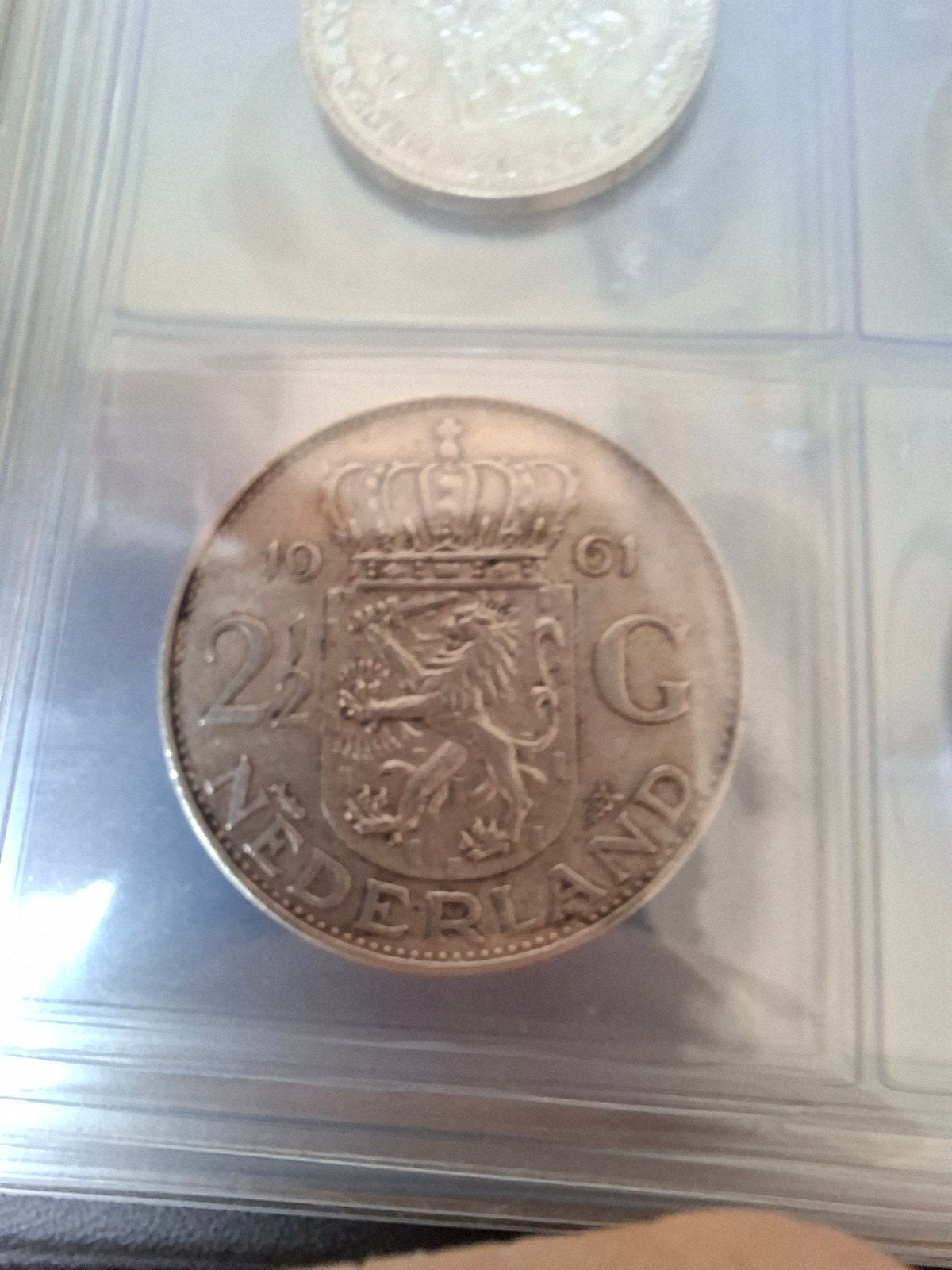 2 rijksdaalders 1960 en 1961, Koningin Juliana, Setje, Zilver, Ophalen of Verzenden
