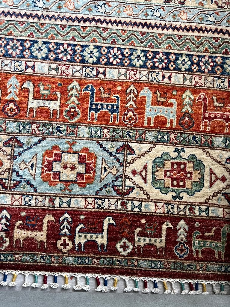 Tapijt, Ophalen, Afghaanse klassiek, 150 tot 200 cm, Rechthoekig