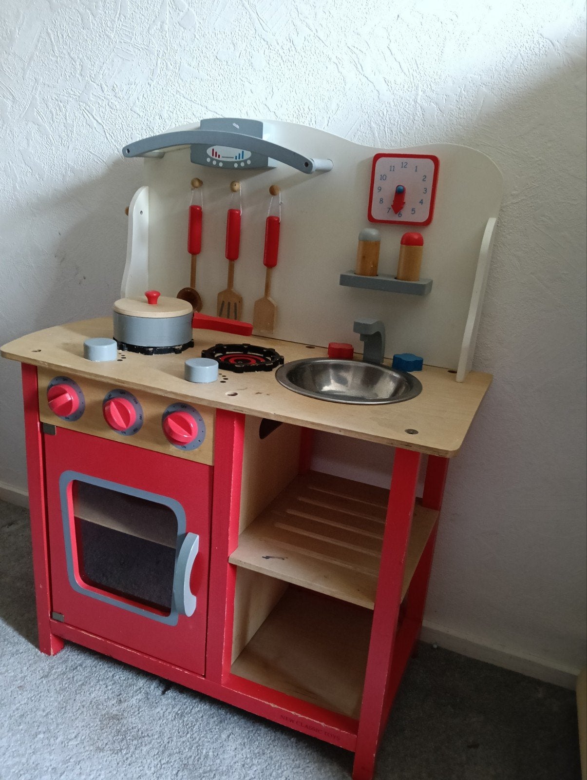 Mooi houten keukentje, Kinderen en Baby's, Speelgoed | Speelkeukens, Ophalen, Gebruikt
