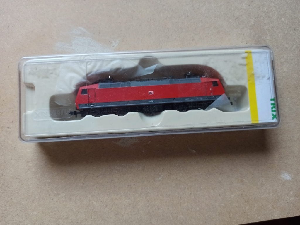 Minitrix 12591 – DB AG BR 120.1 (N-schaal 1:160), Hobby en Vrije tijd, Modeltreinen | N-Spoor, Gebruikt, Trix, Ophalen of Verzenden