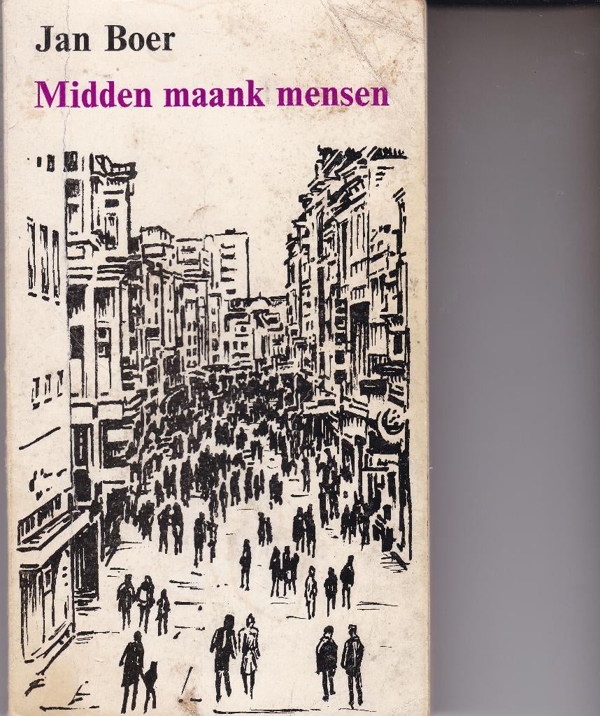 De Ploeg - Jan Boer - Midden Maank Mensen, Ophalen of Verzenden, Gelezen