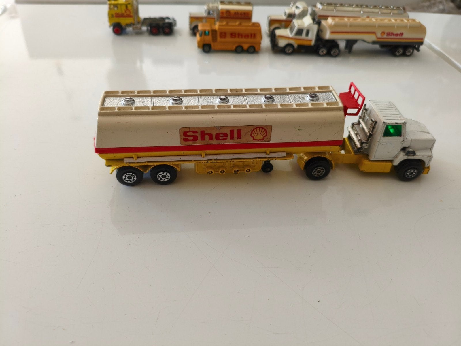Matchbox Kingsize Shell Tankwagen K-115 uit 1973, Ophalen of Verzenden, Gebruikt, Bus of Vrachtwagen, Matchbox
