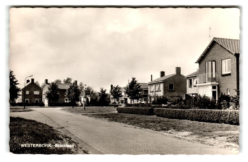 Westerbork, Brinklaan, Verzamelen, Ansichtkaarten | Nederland, Verzenden, 1960 tot 1980, Ongelopen, Drenthe