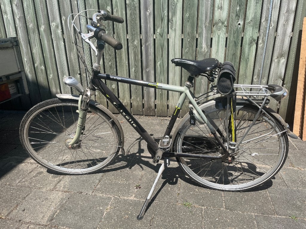 Gazelle Orange herenfiets met Speedmaster 3001 en zadeltasje, Ophalen, Zo goed als nieuw, Gazelle