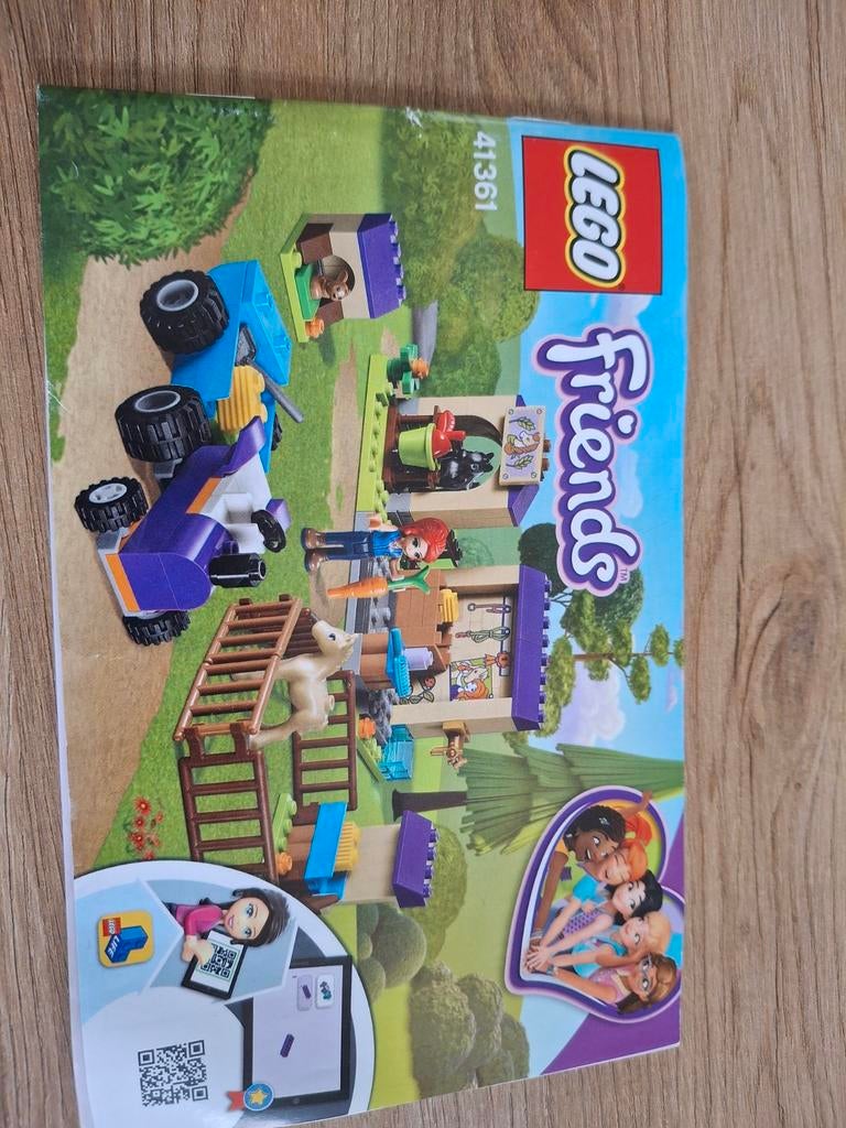 Legofriends set 41361 paardenstal 2 veulens, Ophalen, Gebruikt, Complete set, Lego