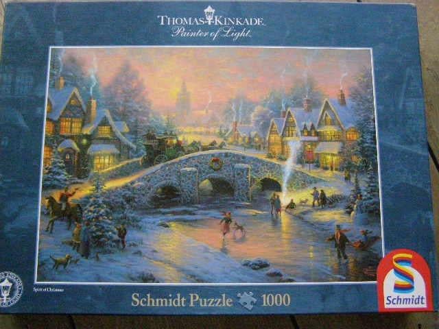 Spirit of Christmas 1000 stukjes, Ophalen of Verzenden, 500 t/m 1500 stukjes, Zo goed als nieuw, Legpuzzel