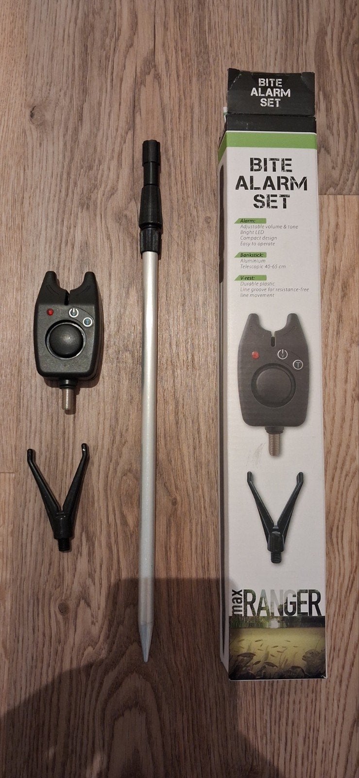 Max Ranger Bite Alarm Set - Nieuw in doos, Watersport en Boten, Ophalen, Nieuw