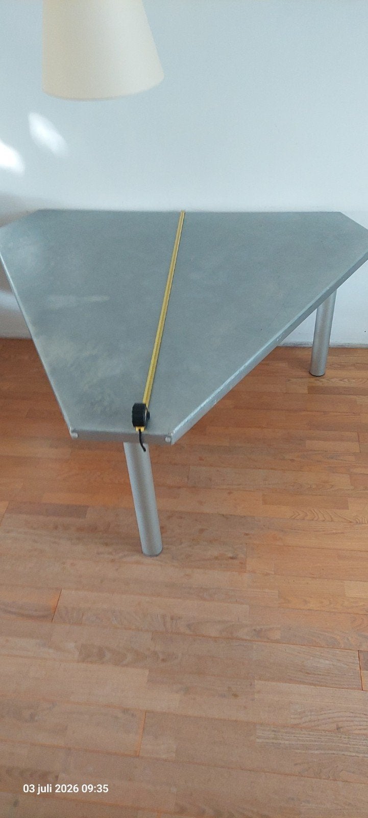 Kantoor of eettafel, Ophalen, Gebruikt, Overige vormen, 100 tot 150 cm