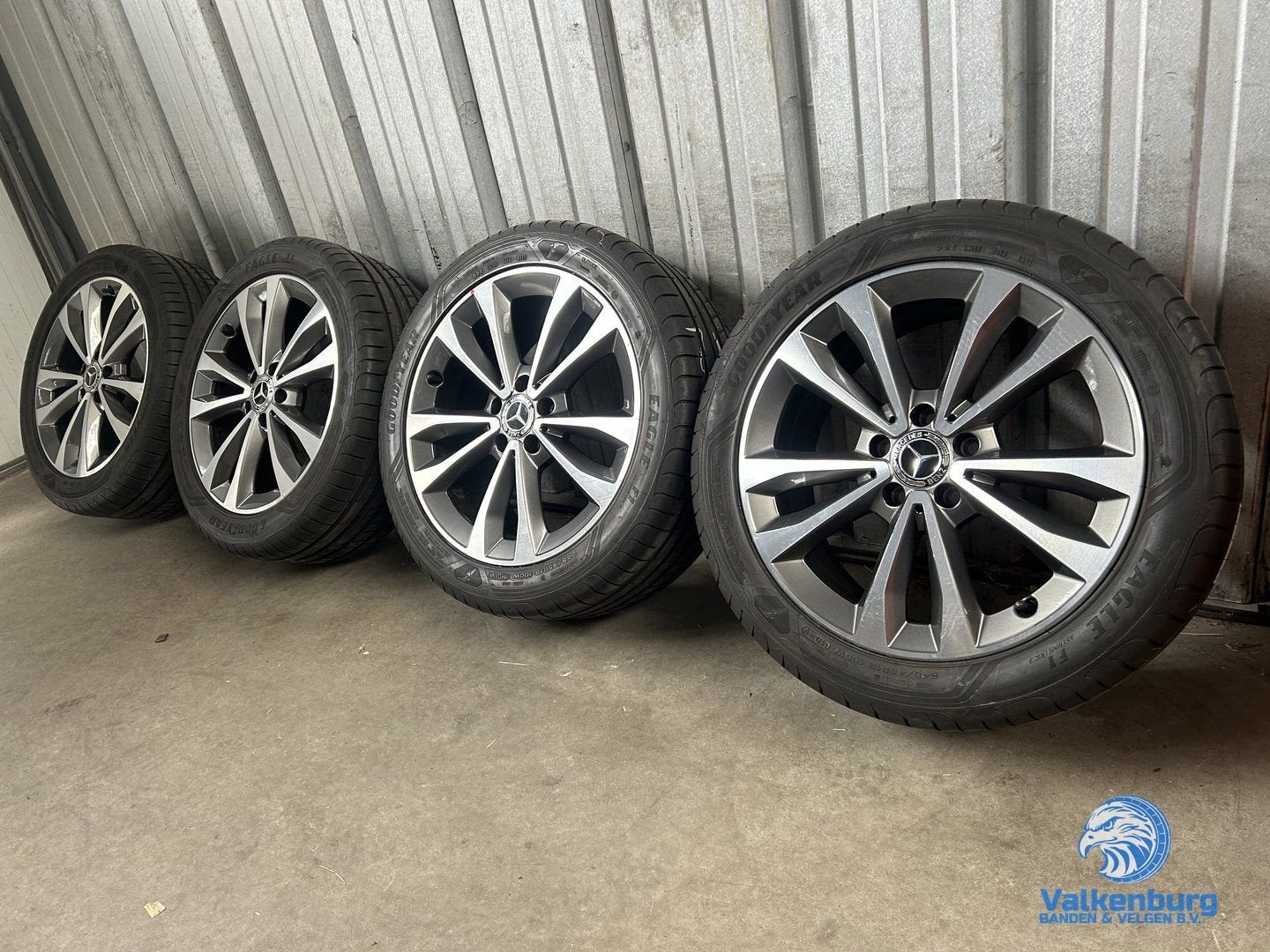 7mm! Originele Mercedes Vito V-klasse W447 18 inch antraciet