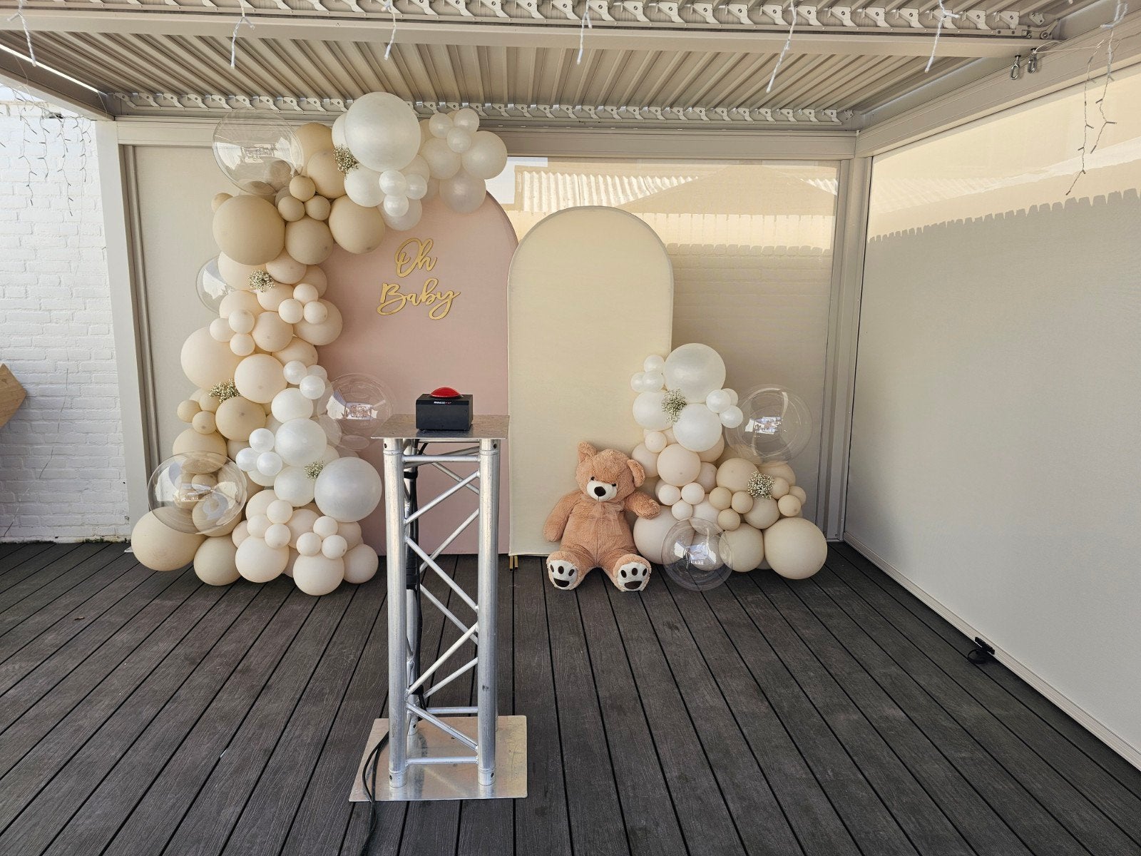 Babyshower Gender reveal, Ophalen of Verzenden, Zo goed als nieuw, Geboorte of Huwelijk