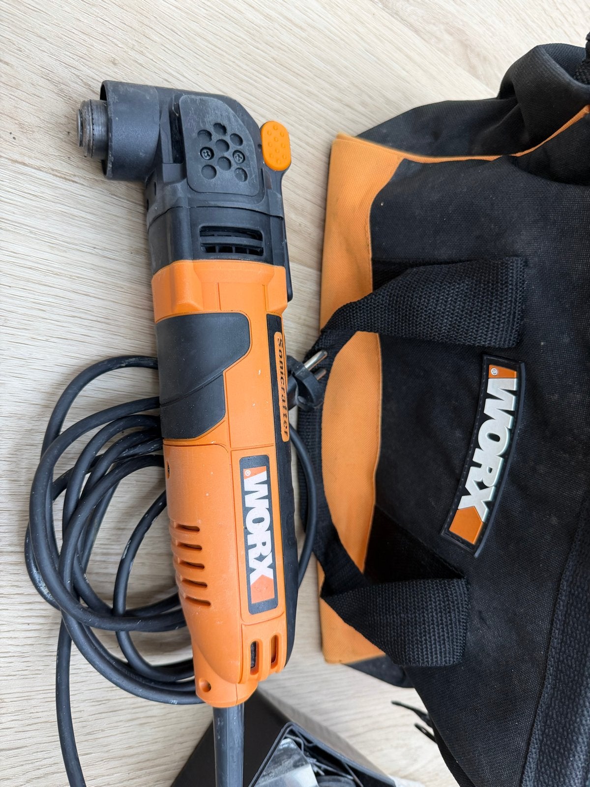 Worx Sonicrafter WX679 Multitool, Ophalen of Verzenden, Gebruikt