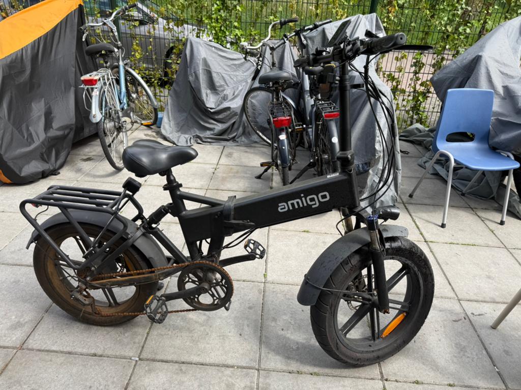 Folding fatbike, Fietsen en Brommers, Elektrische fietsen, Ophalen, Zo goed als nieuw, Overige merken