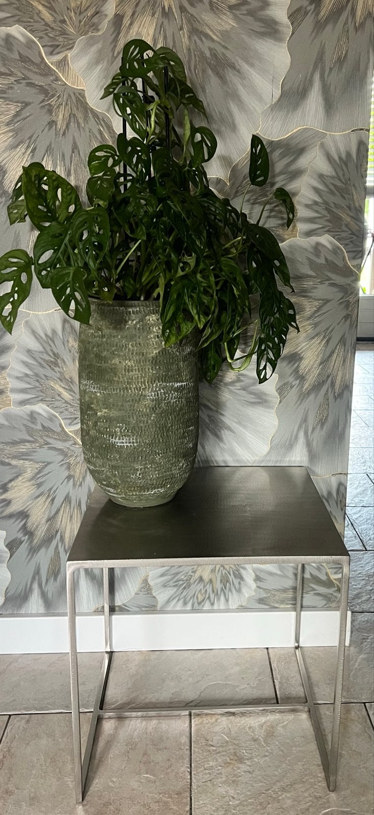 Minotti talfeltjes, 40*40 cm, Minder dan 45 cm, Minder dan 55 cm, Gebruikt, Metaal of Aluminium