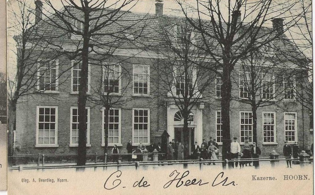 Hoorn-124  Militair -Kazerne-, Verzenden, Voor 1920, Gelopen, Noord-Holland