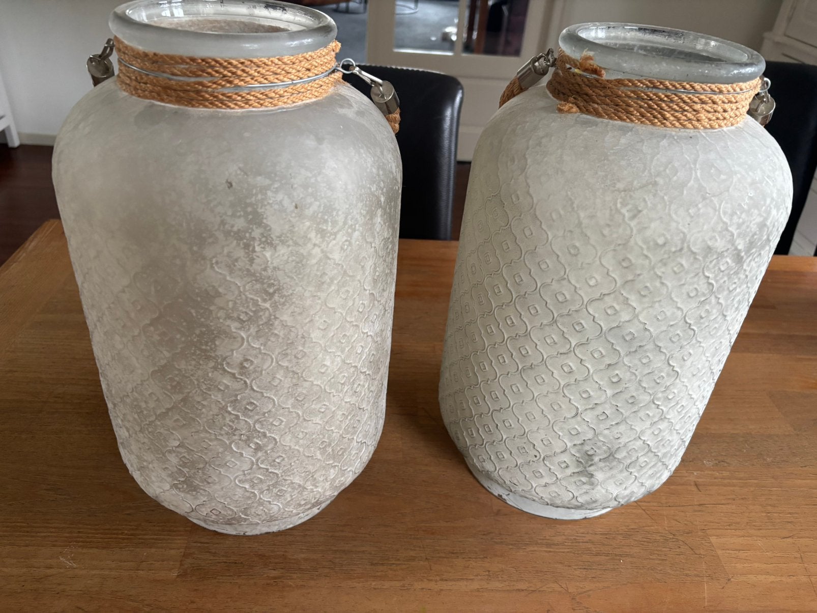 2 potten, Ophalen of Verzenden, Gebruikt