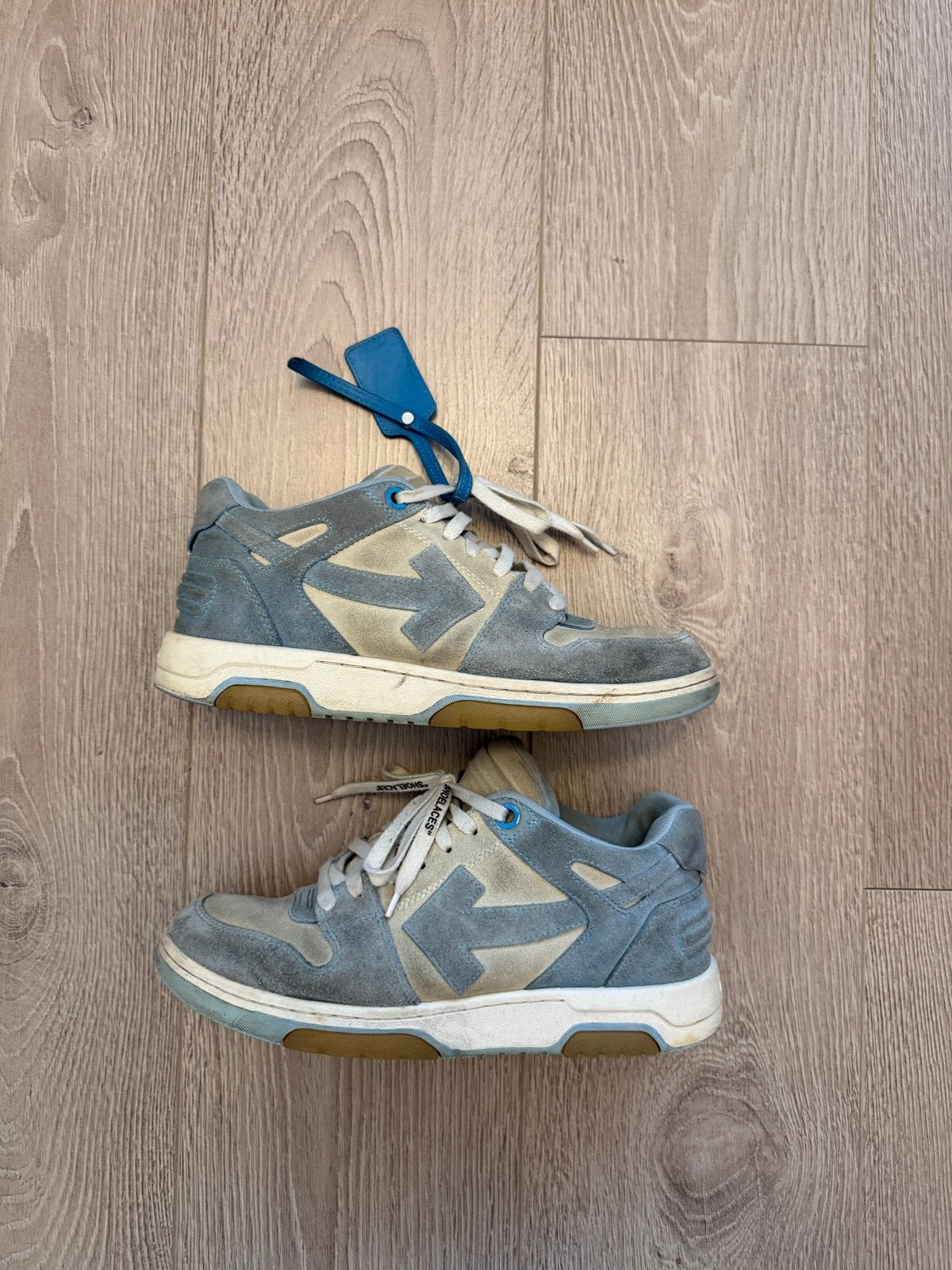 Off-White Out of Office Sneakers - Maat 43, Ophalen of Verzenden, Gedragen, Blauw, Sneakers of Gympen
