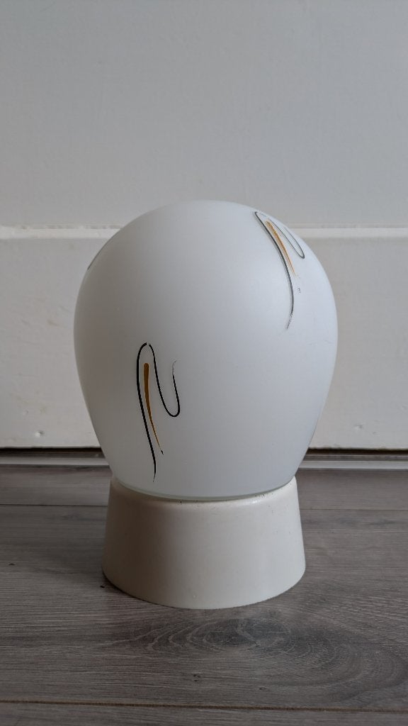 Vintage Art Deco lamp, Ophalen of Verzenden, Gebruikt, Glas, Art deco