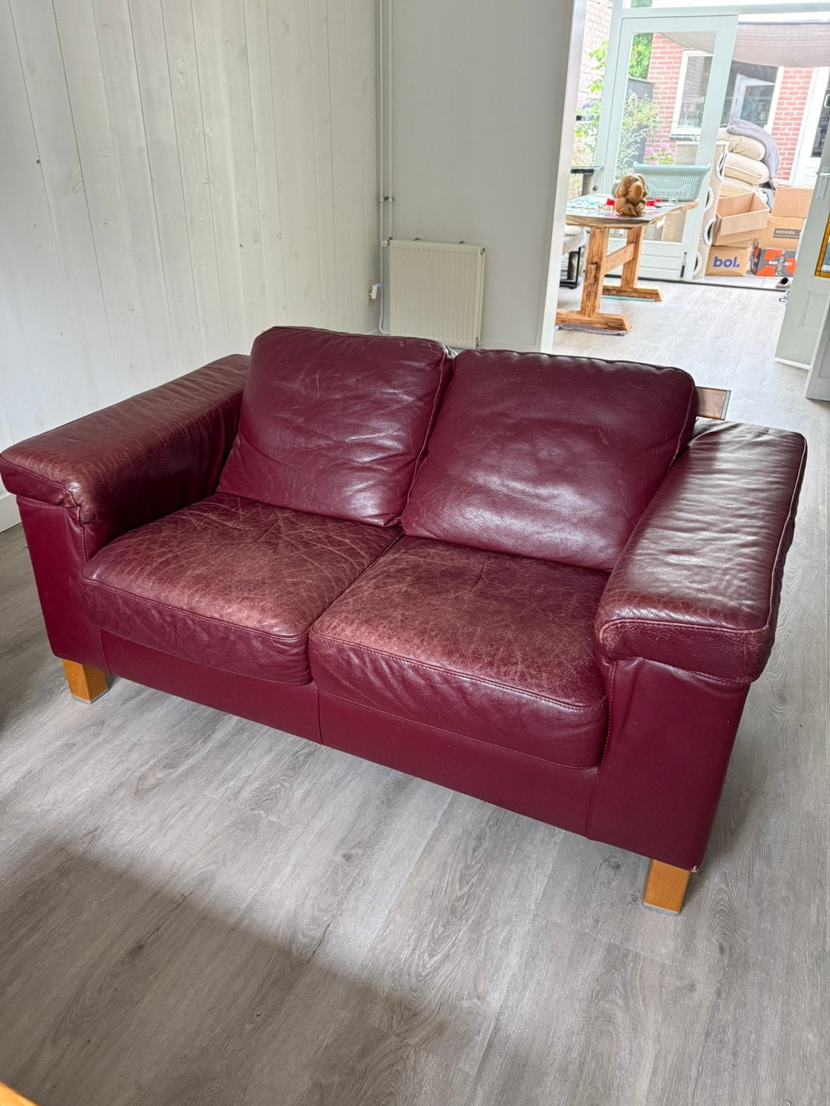 Twee zitter.., Huis en Inrichting, Ophalen, Gebruikt, 150 tot 200 cm, Tweepersoons