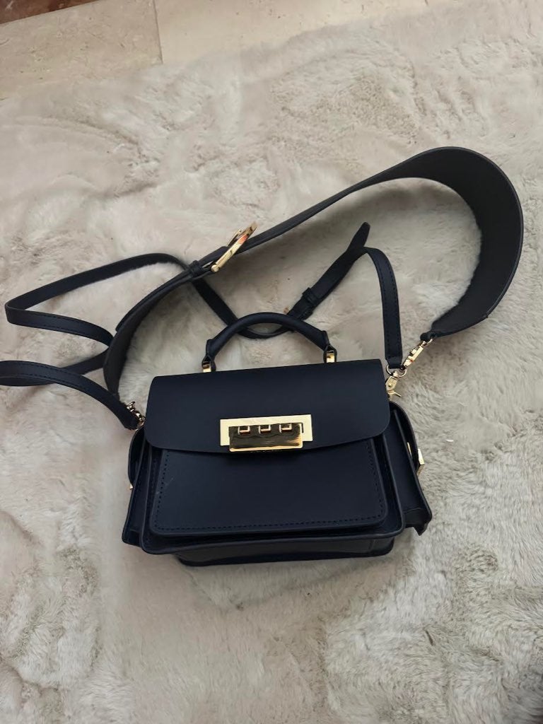 NIEUW ZAC Zac Posen Eartha Iconic Mini Top-Handle Tas, Sieraden, Tassen en Uiterlijk, Tassen | Damestassen, Ophalen of Verzenden