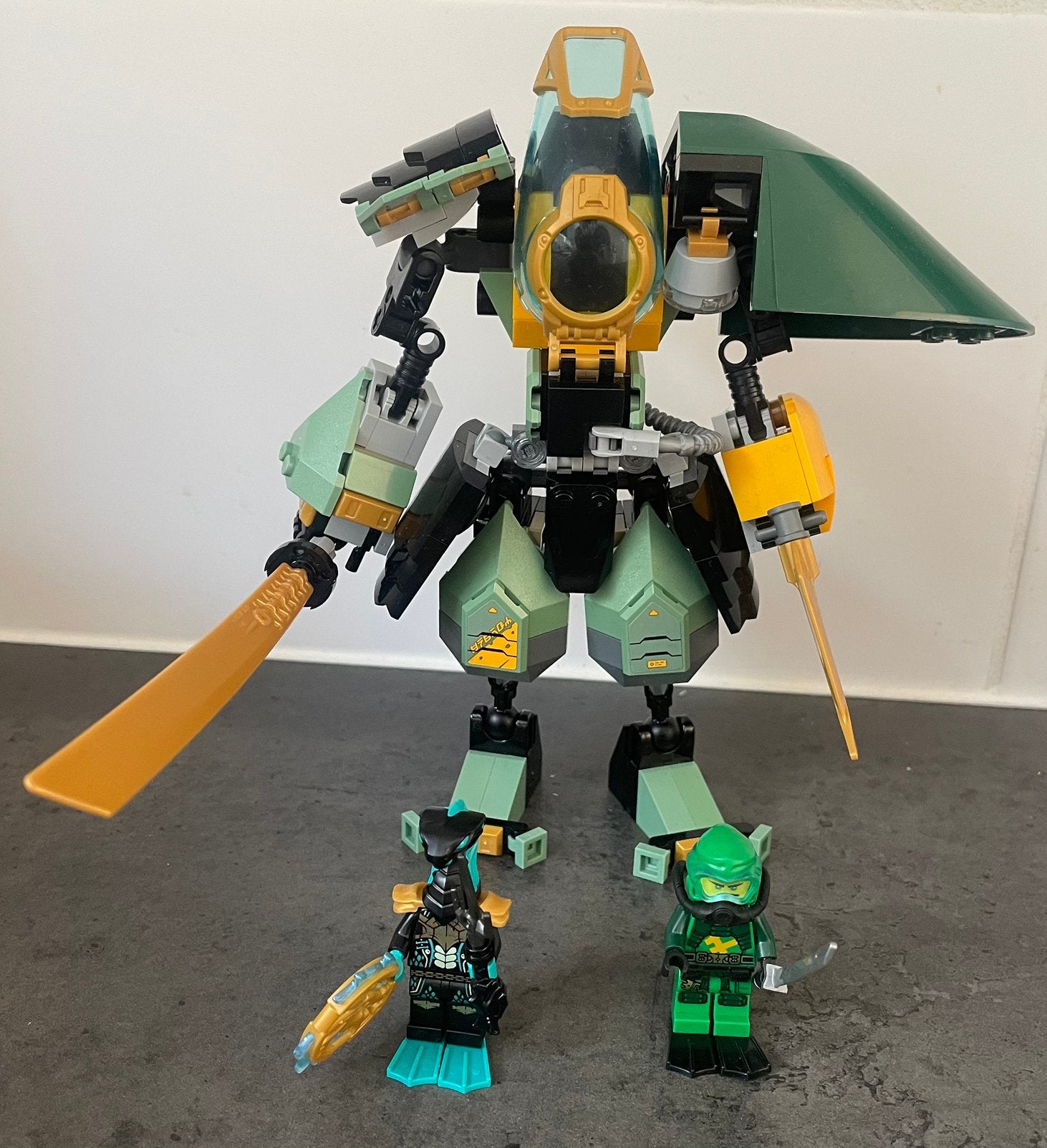 Lego Ninjago 71750 Lloyd’s Hydro Mech, Ophalen of Verzenden, Zo goed als nieuw