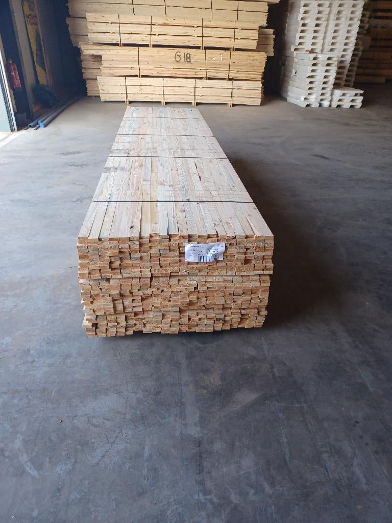 Grote partijen panlatten/tengels, Doe-het-zelf en Verbouw, Hout en Planken, Ophalen, Minder dan 25 mm, Nieuw, Plank