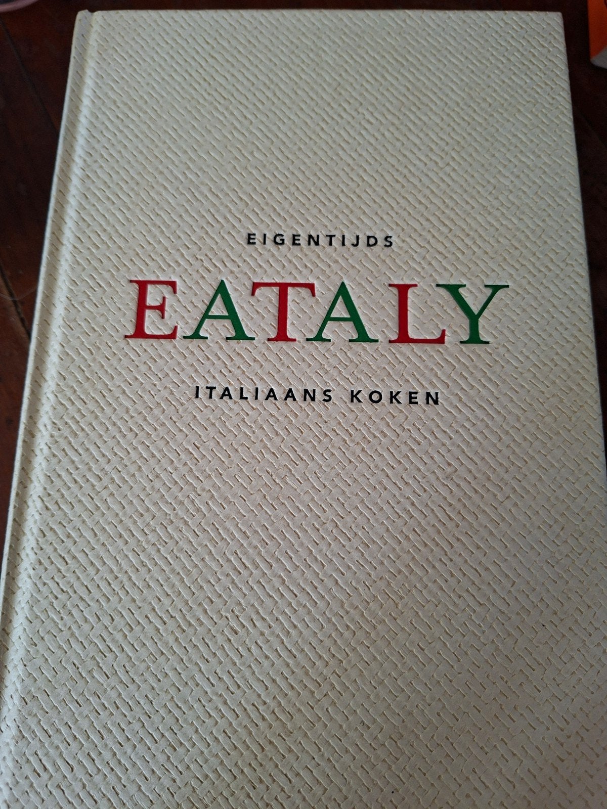 Eigentijds Eataly: Italiaans Koken Kookboek, Boeken, Italië, Voorgerechten en Soepen, Eataly, Ophalen of Verzenden