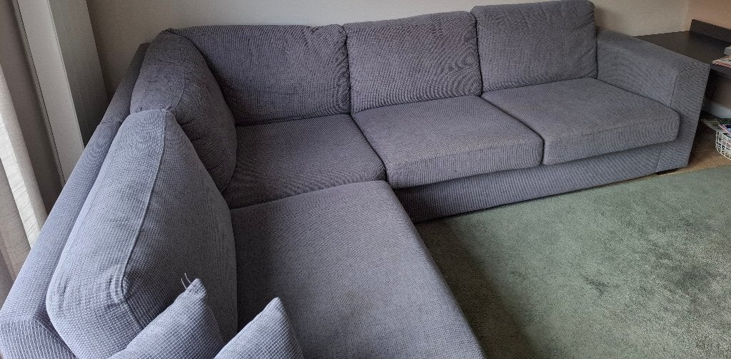 Hoekbank, Ophalen, 250 tot 300 cm, Gebruikt, Hoekbank
