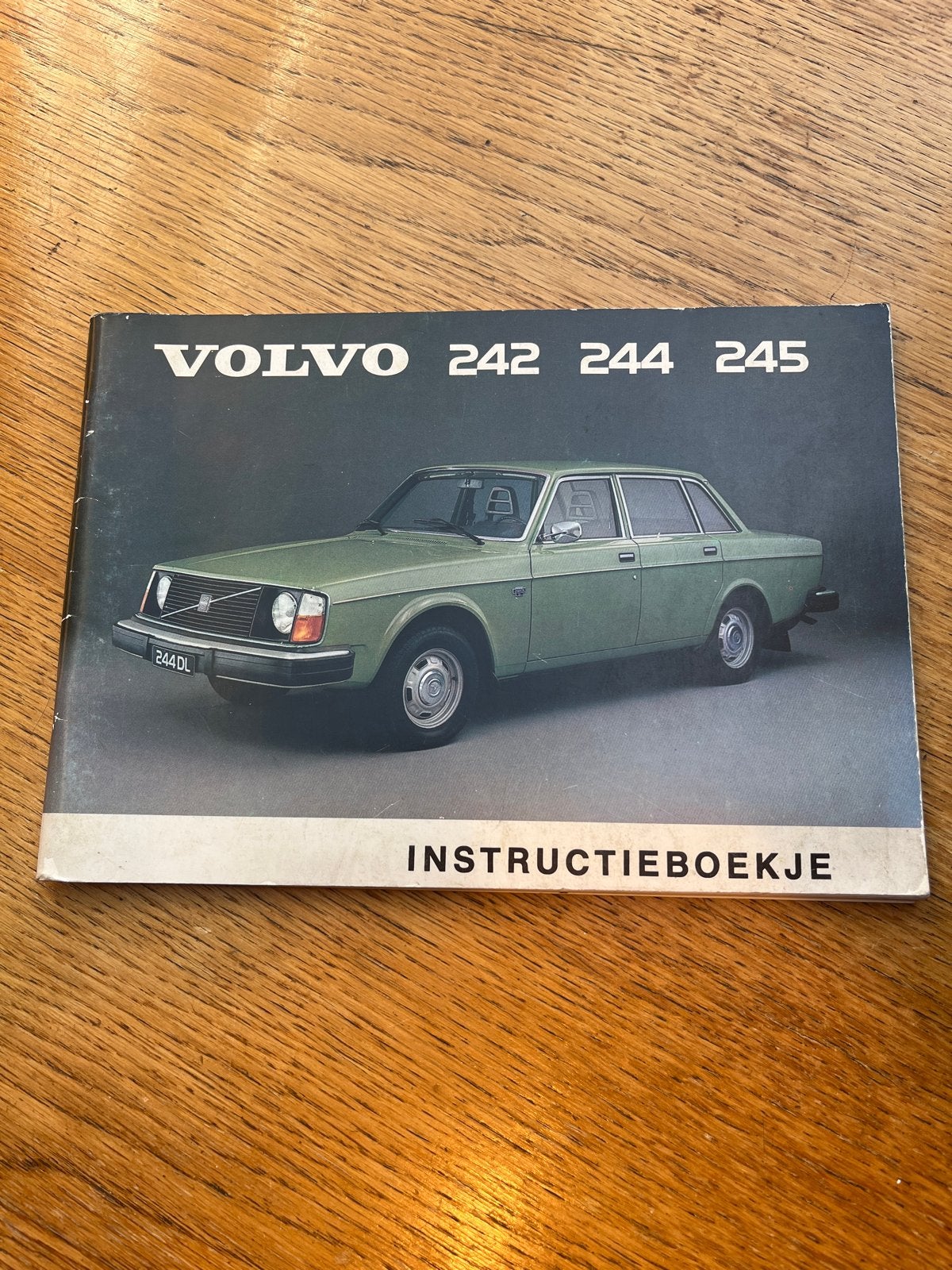 Volvo 242 244 245 Instructieboekje, Ophalen of Verzenden