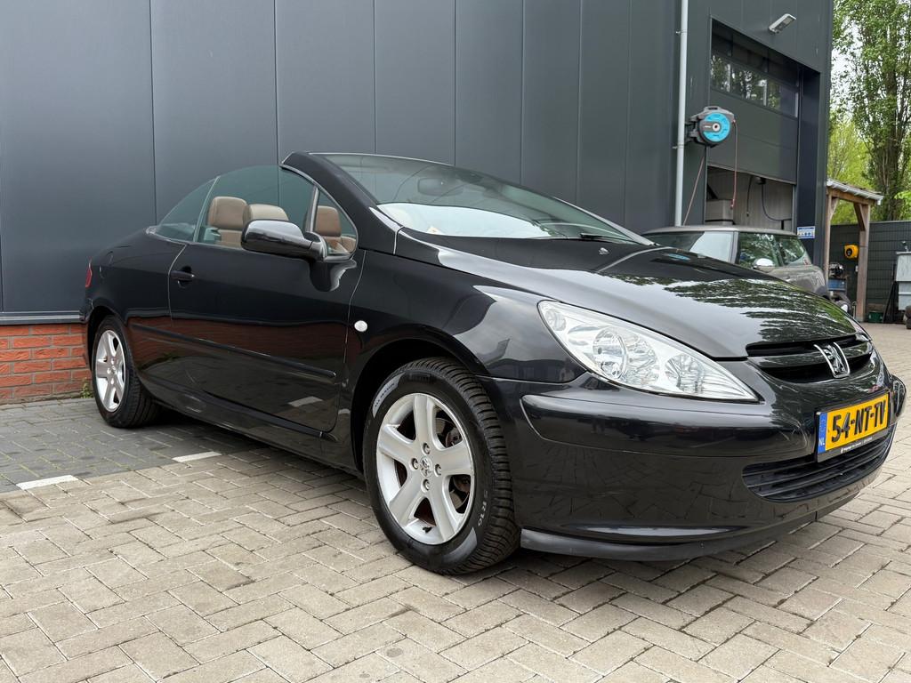 Peugeot 307 CC 2.0-16V (Eerste eigenaar|12 mnd BOVAG garanti, Auto's, 12 maanden, Gebruikt, Beige, 4 cilinders