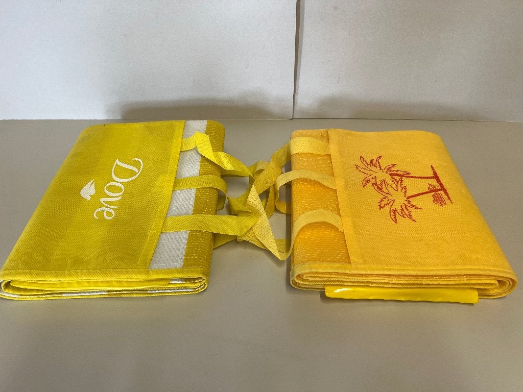 Strandmat 2 stuks, Caravans en Kamperen, Ophalen of Verzenden, Zo goed als nieuw